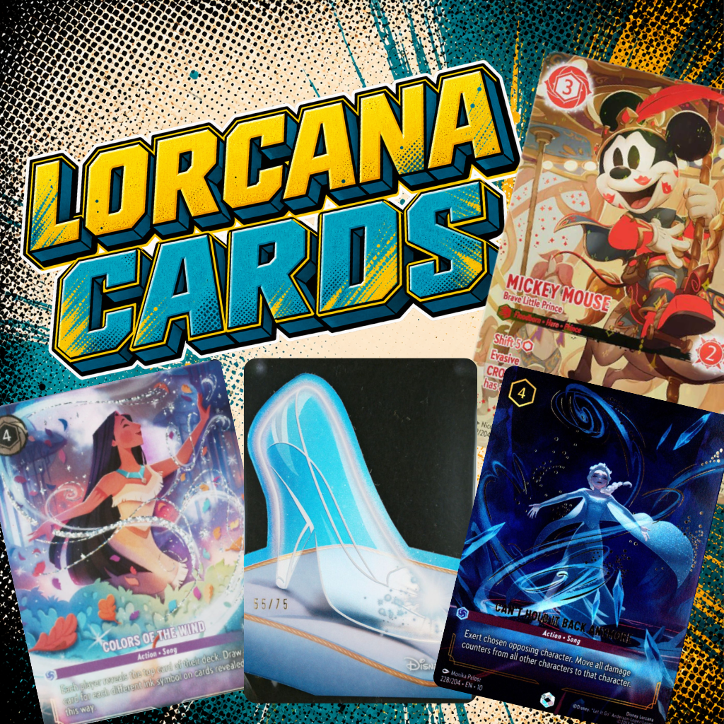 Disney Lorcana trading cards and collectibles from CardCore Kai