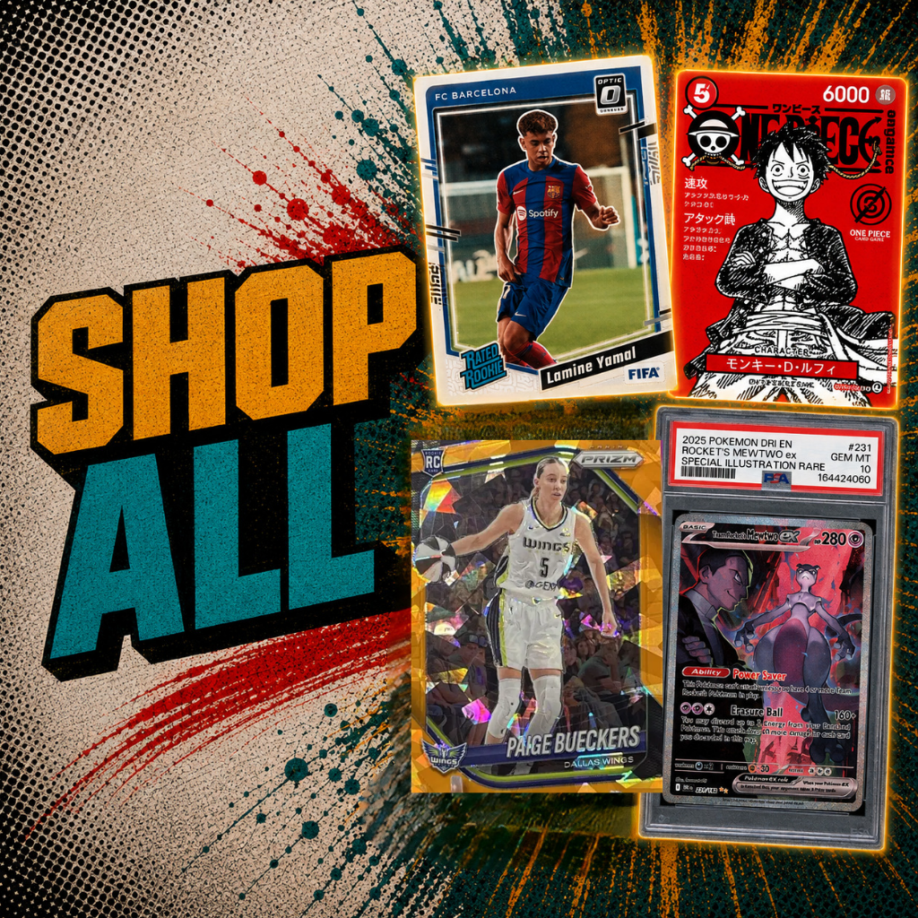 Sports TCG entertainment single and graded trading cards and collectibles at CardCore Kai