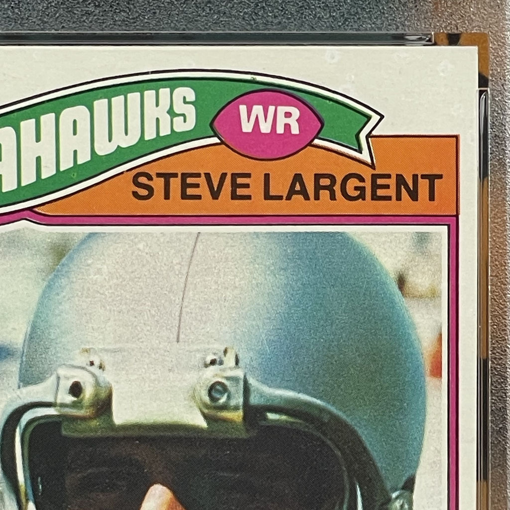 1977 Topps Steve Largent #177 RC PSA 8 Seattle Seahawks Rookie Card