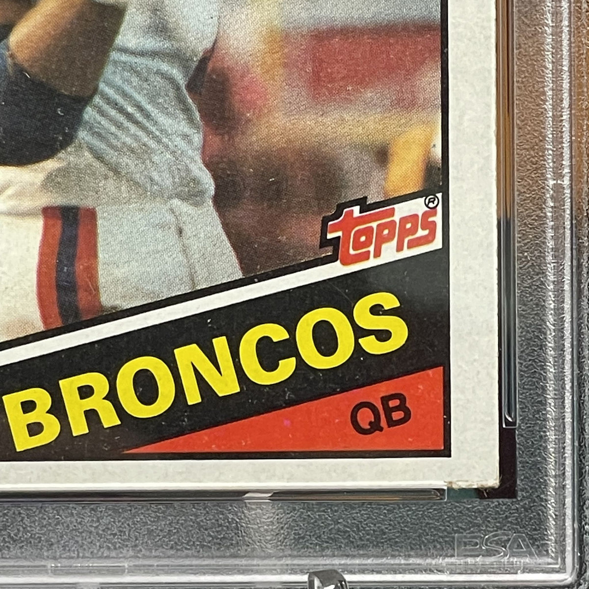 1984 Topps John Elway #63 RC PSA 6 Denver Broncos Rookie Card
