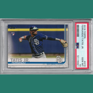 2019 Topps Fernando Tatis Jr. Rookie Card PSA 10