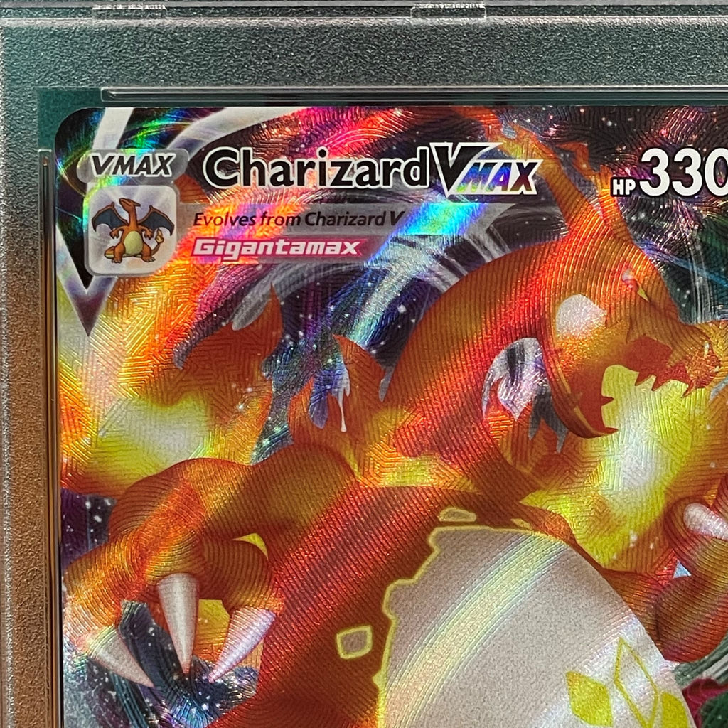2020 Pokémon Sword & Shield Darkness Ablaze FA/Charizard VMAX #020 PSA 10