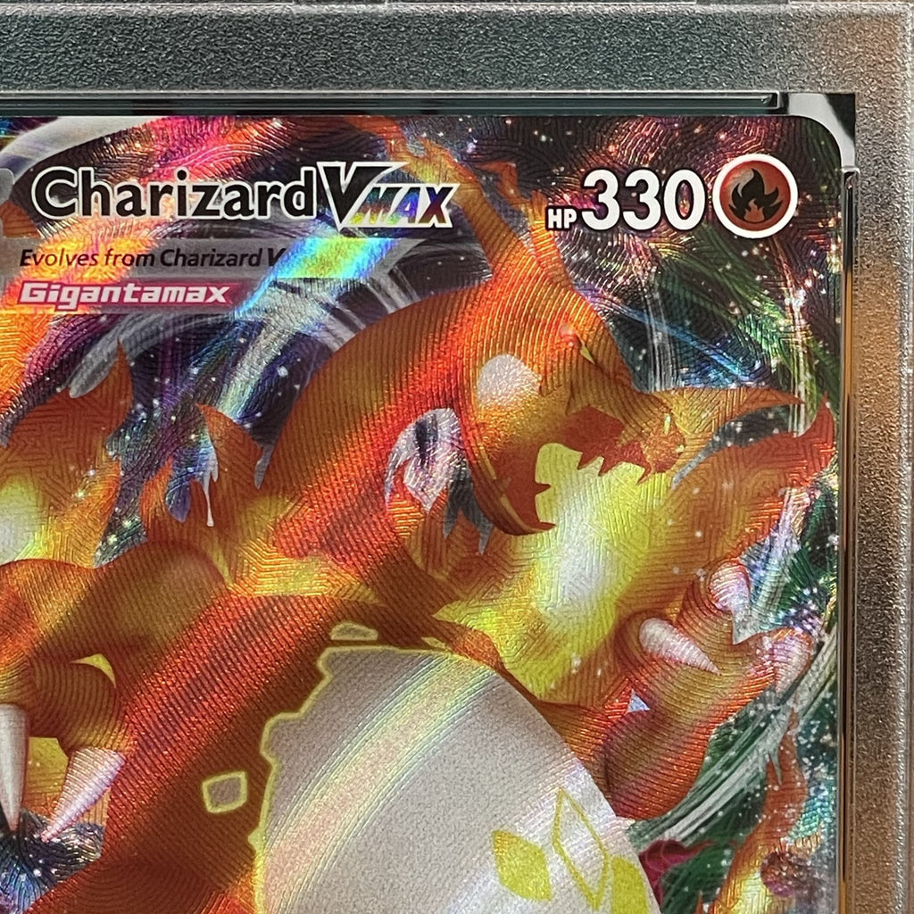 2020 Pokémon Sword & Shield Darkness Ablaze FA/Charizard VMAX #020 PSA 10