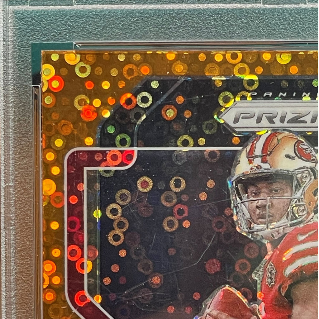 2021 Panini Prizm Trey Lance Disco Prizm #333 RC PSA 10 San Francisco 49ers Rookie Card