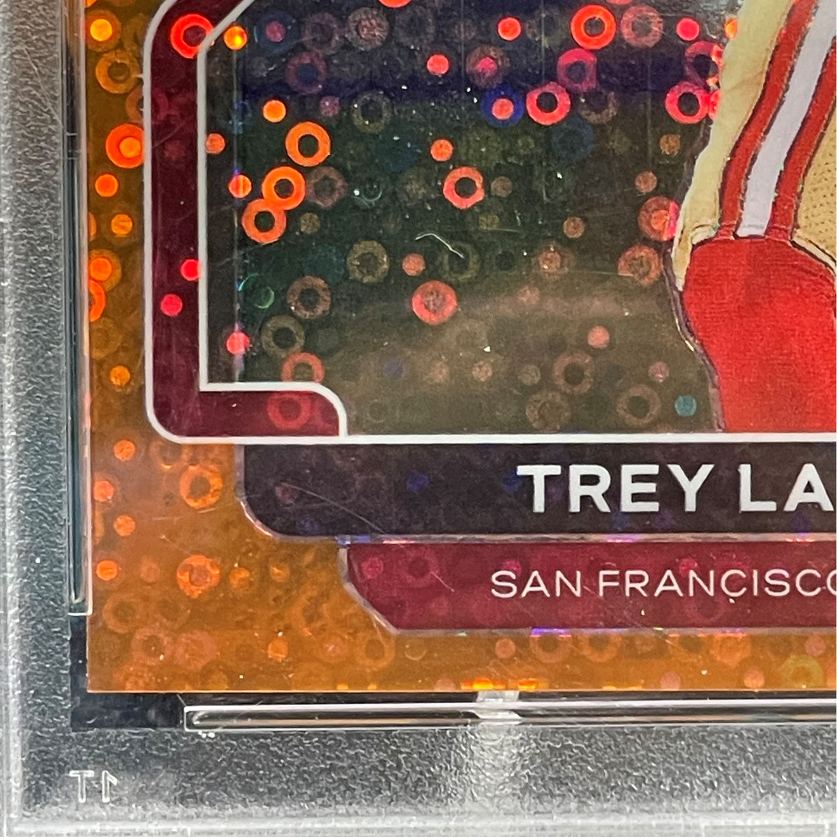 2021 Panini Prizm Trey Lance Disco Prizm #333 RC PSA 10 San Francisco 49ers Rookie Card