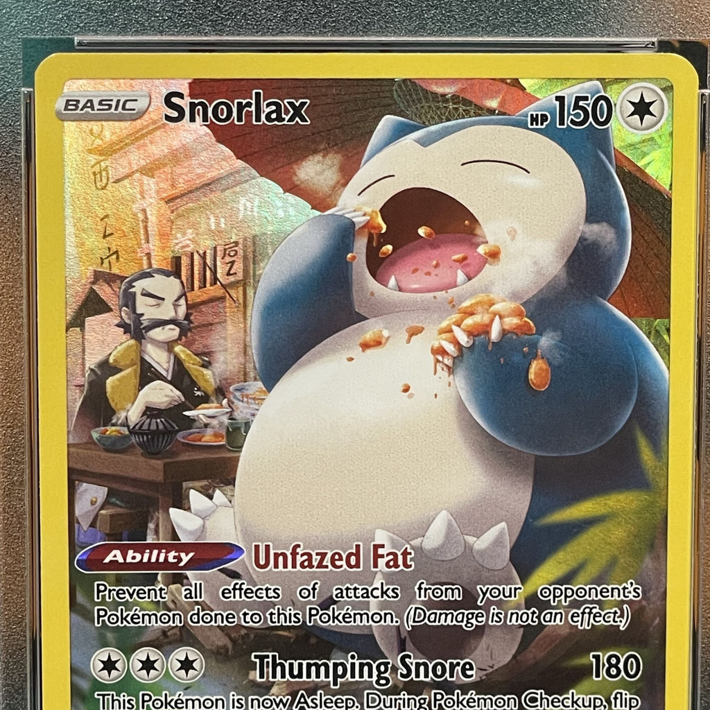 2022 Pokémon Sword & Shield: Lost Origin FA/Snorlax Trainer Gallery #TG10 PSA 9