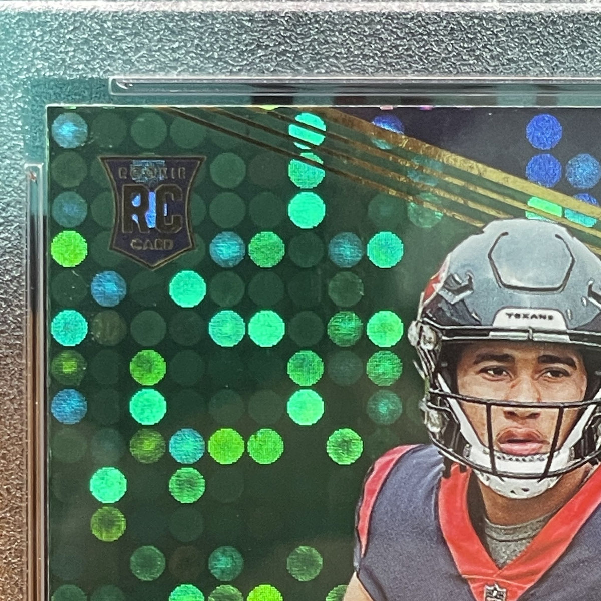 2023 Donruss Elite CJ Stroud Green Disco #112 RC PSA 9 Houston Texans Rookie Card