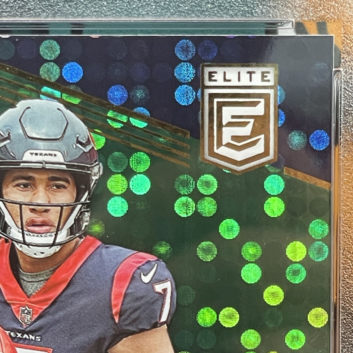 2023 Donruss Elite CJ Stroud Green Disco #112 RC PSA 9 Houston Texans Rookie Card