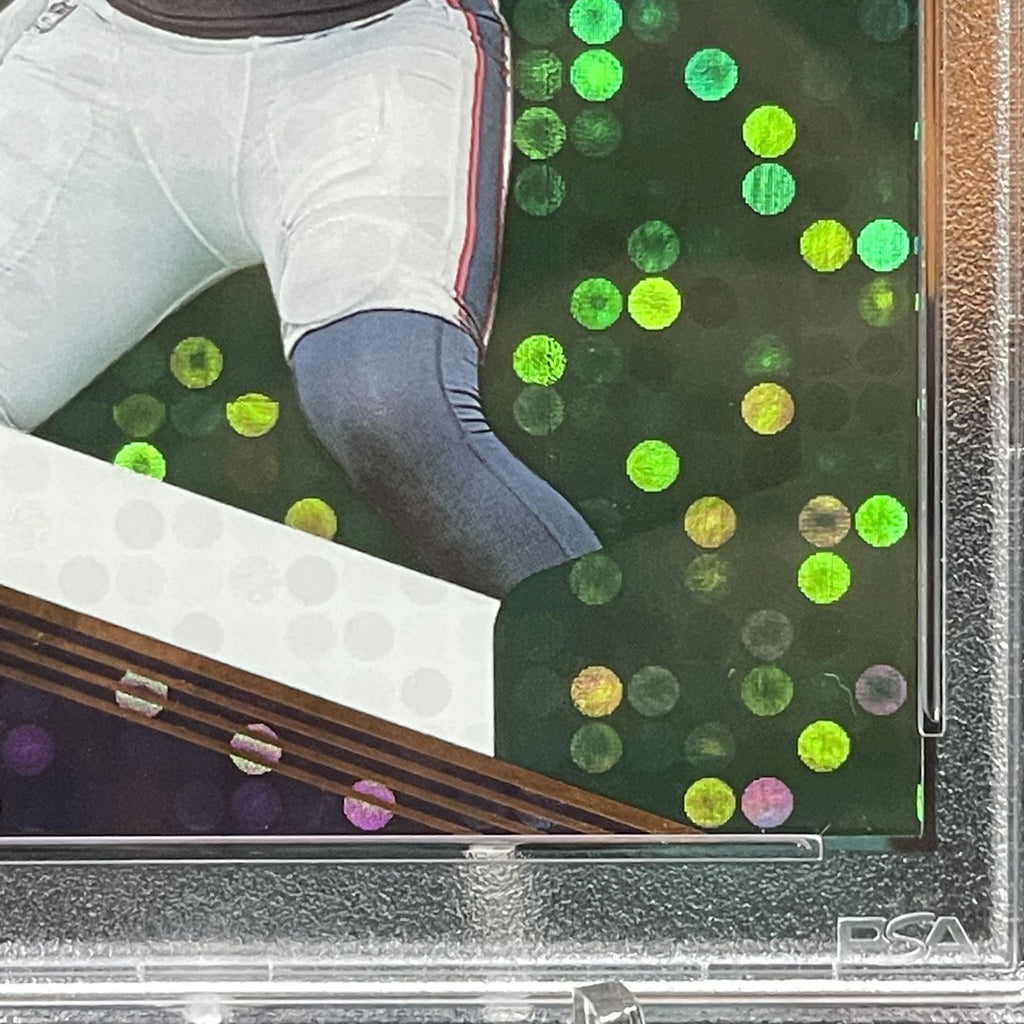2023 Donruss Elite CJ Stroud Green Disco #112 RC PSA 9 Houston Texans Rookie Card