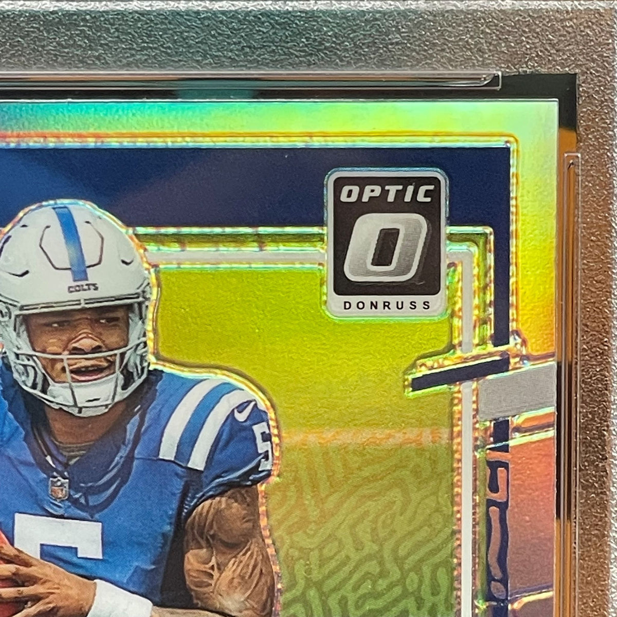 2023 Donruss Optic Anthony Richardson Holo #247 RC PSA 10 Indianapolis Colts Rookie Card