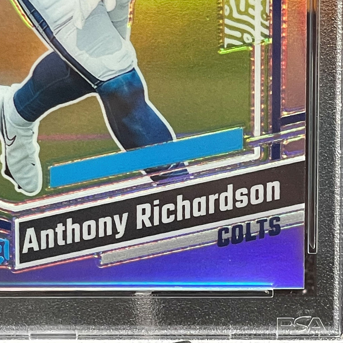 2023 Donruss Optic Anthony Richardson Holo #247 RC PSA 10 Indianapolis Colts Rookie Card