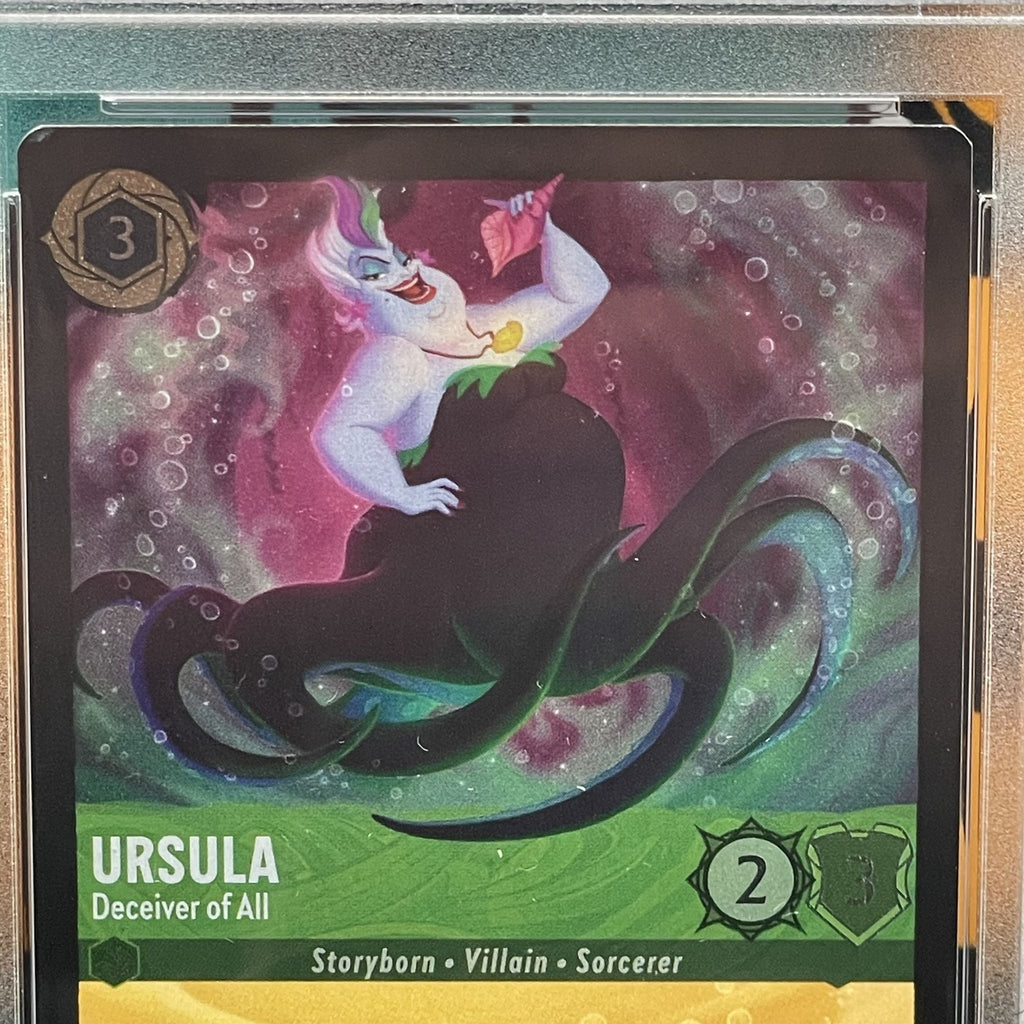 2024 Disney Lorcana Ursula Legendary Foil #91 PSA 10