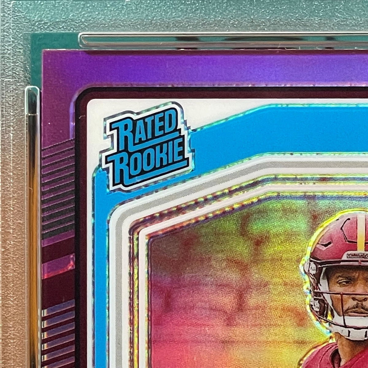 2024 Donruss Jayden Daniels Optic Preview Pink Parallel #389 RC PSA 10 Washington Commanders Rookie Card