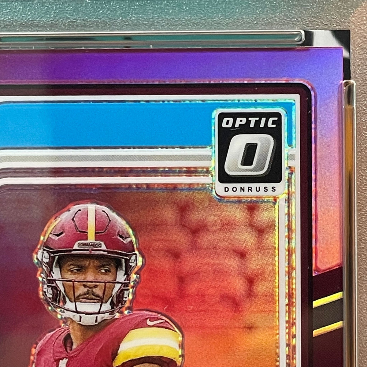 2024 Donruss Jayden Daniels Optic Preview Pink Parallel #389 RC PSA 10 Washington Commanders Rookie Card