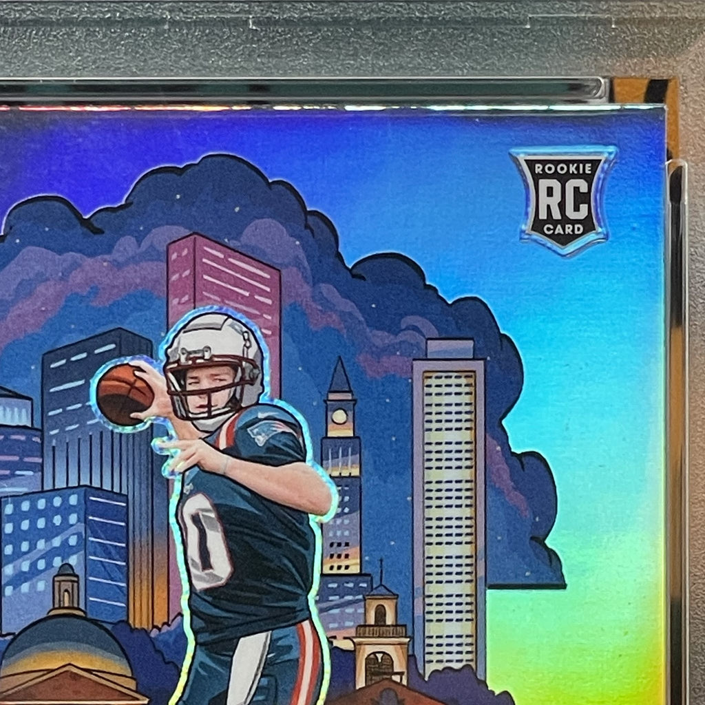 2024 Donruss Optic Drake Maye SSP Uptown Insert #4 RC PSA 10 New England Patriots Rookie Card