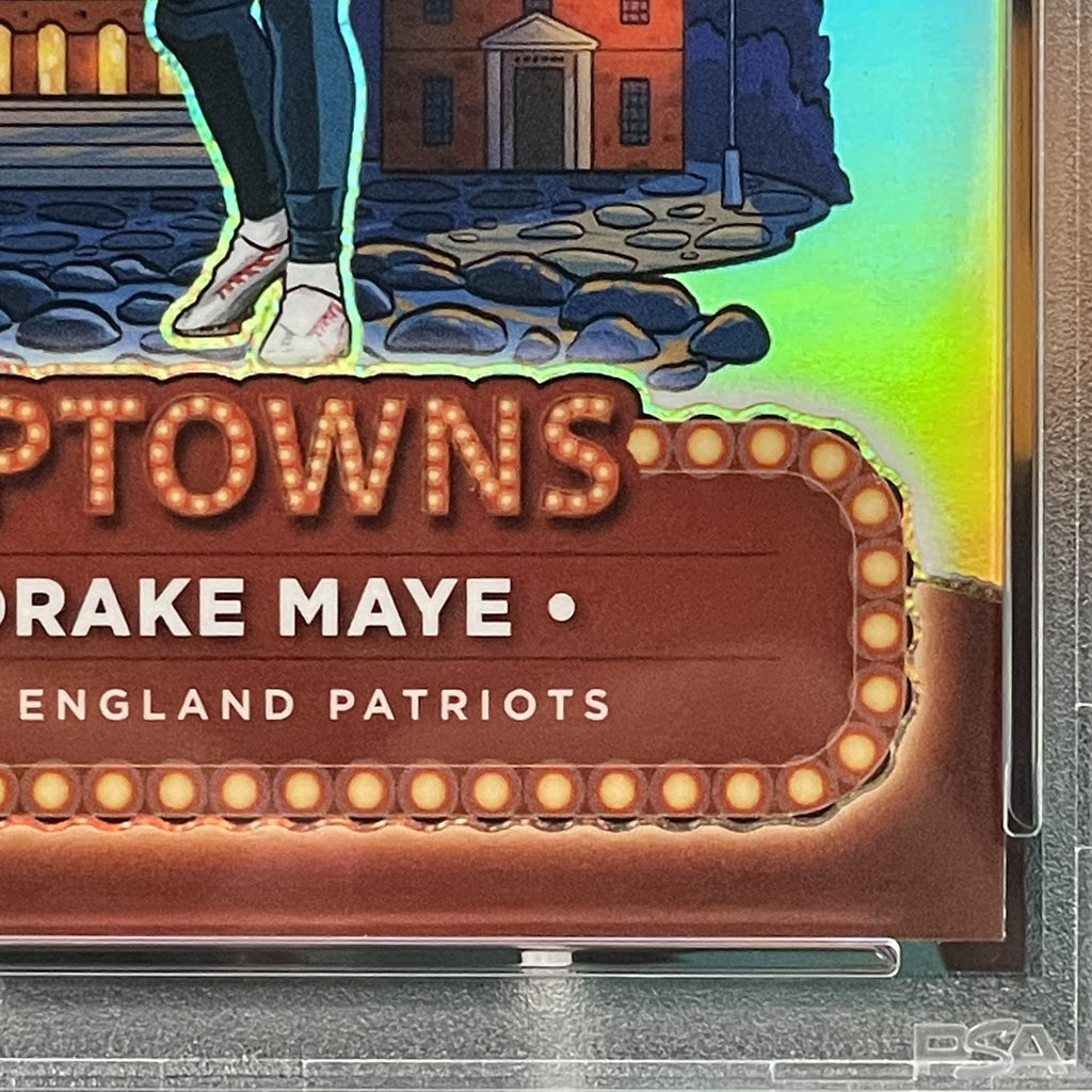 2024 Donruss Optic Drake Maye SSP Uptown Insert #4 RC PSA 10 New England Patriots Rookie Card