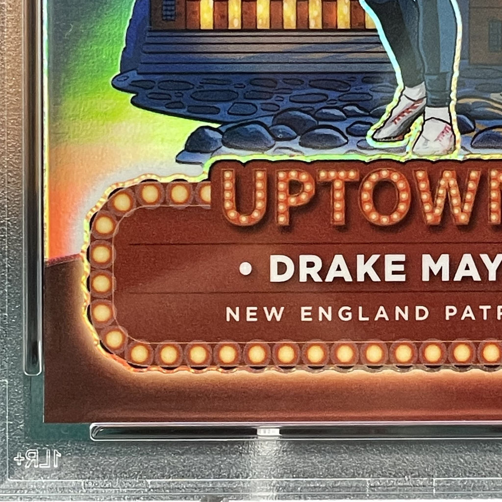 2024 Donruss Optic Drake Maye SSP Uptown Insert #4 RC PSA 10 New England Patriots Rookie Card