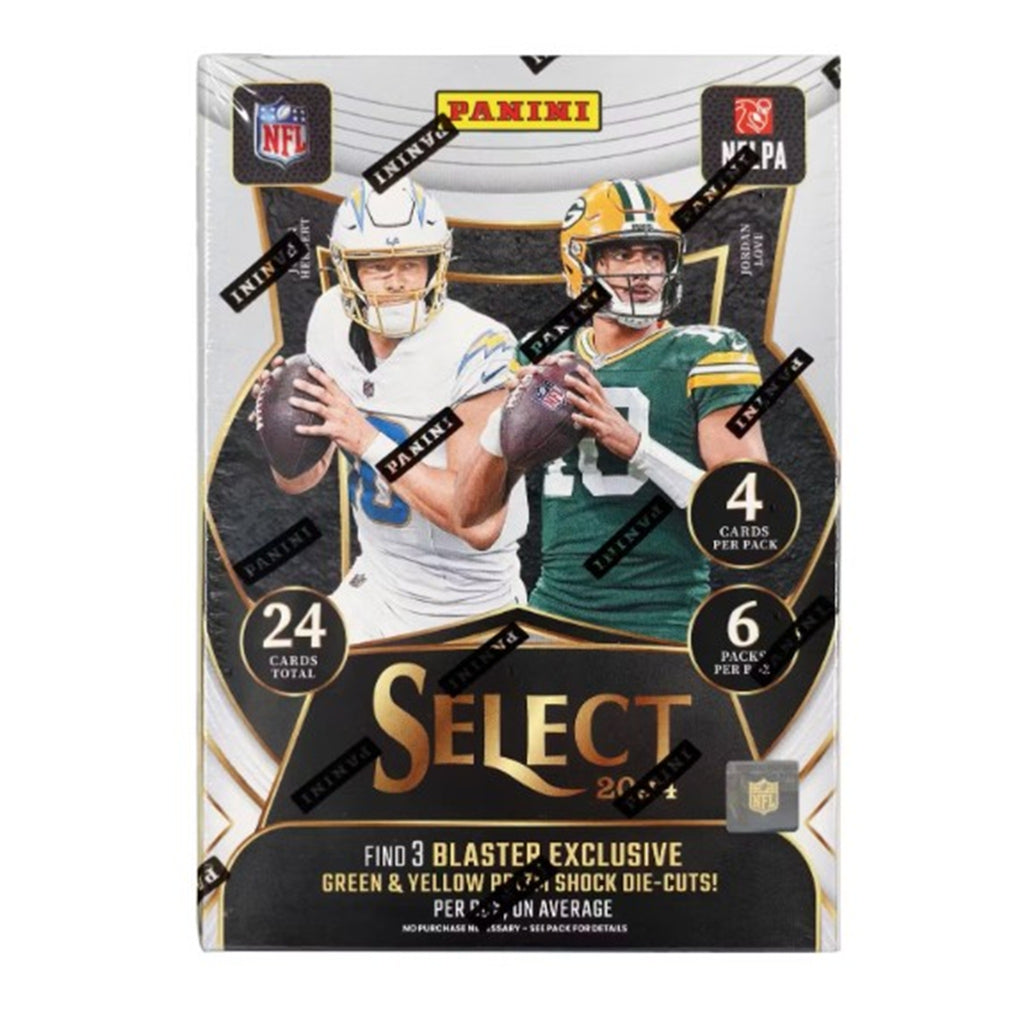2024 Panini Select Football Blaster Box - Red & Blue Prizms!
