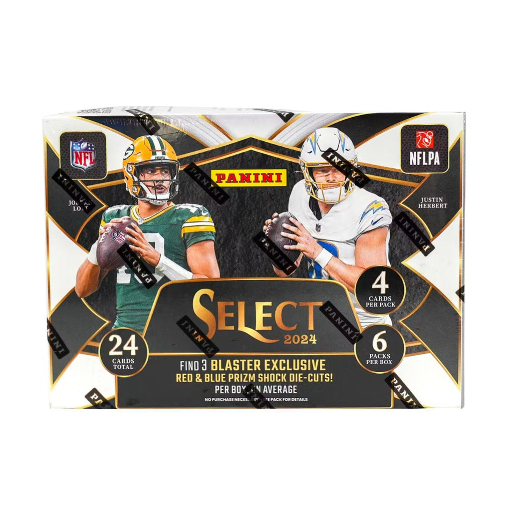 2024 Panini Select Football Blaster Box - Red & Blue Prizms!