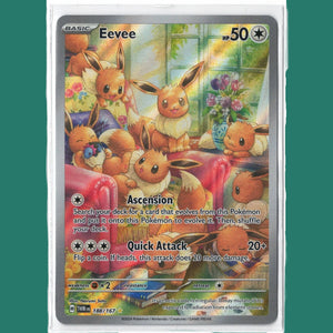 2024 Pokémon Scarlet & Violet: Twilight Masquerade Eevee Illustration Rare #188