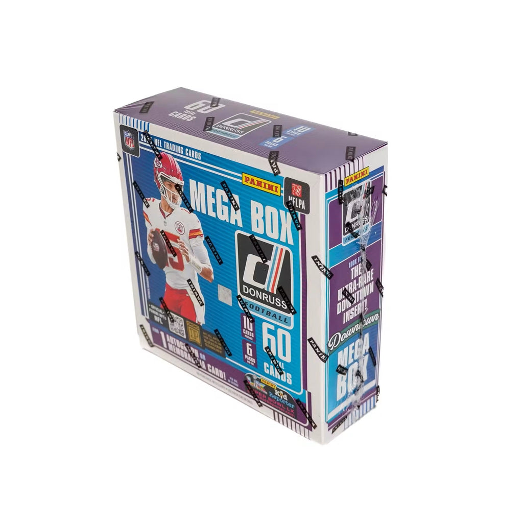 2025 Donruss NFL Football Mega Box – Find 1 Autograph or Memorabilia Card! Per Box, On Average