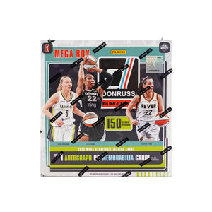 2025 Donruss WNBA Basketball Mega Box – Find 1 Autograph or Memorabilia Card! Per Box, On Average