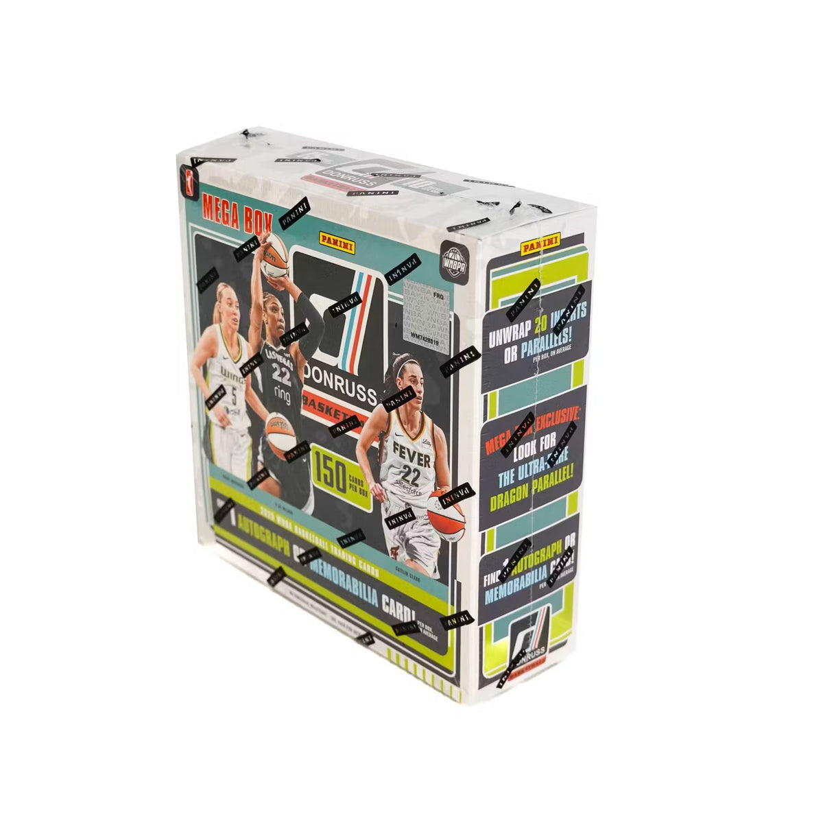 2025 Donruss WNBA Basketball Mega Box – Find 1 Autograph or Memorabilia Card! Per Box, On Average