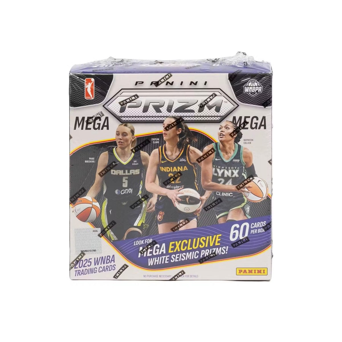 2025 Panini Prizm WNBA Basketball Mega Box – White Seismic & SSP Abstract
