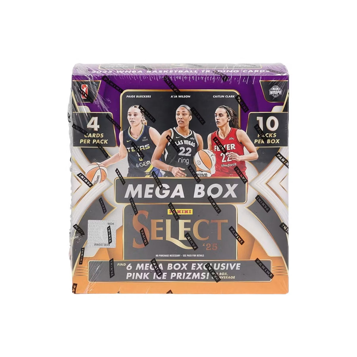 2025 Panini Select WNBA Basketball Mega Box – 6 Pink Ice Prizms