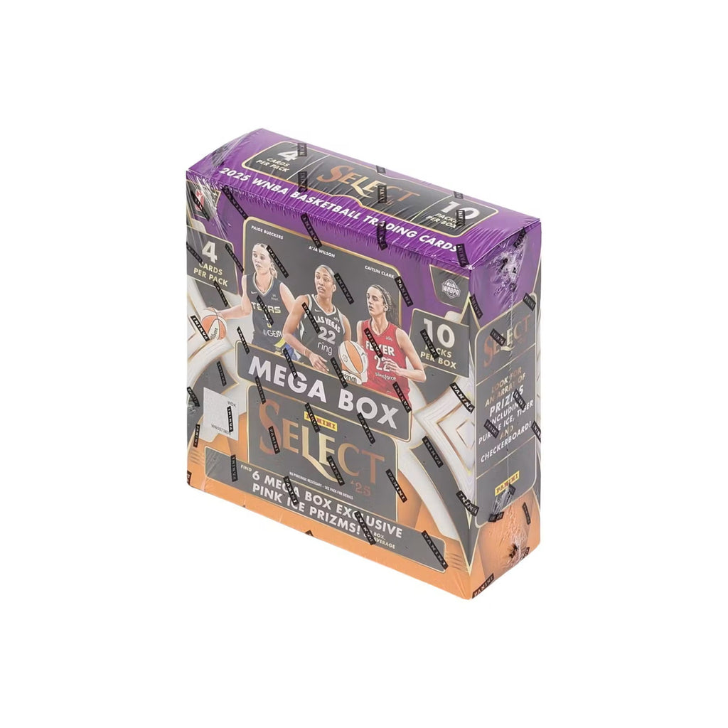 2025 Panini Select WNBA Basketball Mega Box – 6 Pink Ice Prizms