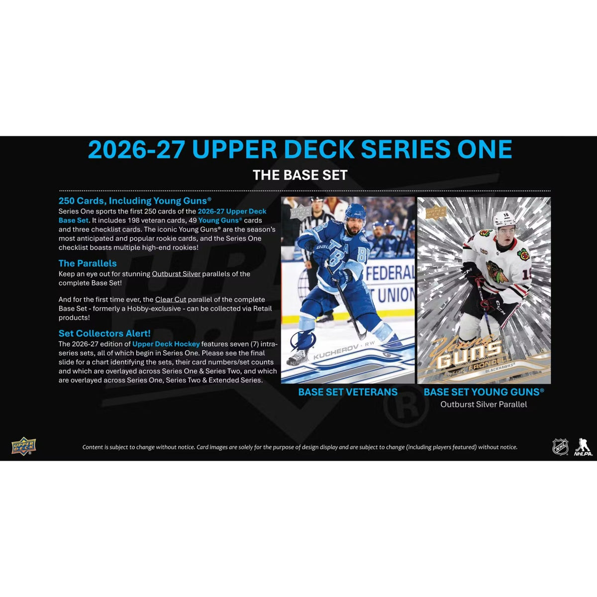2026-27 Upper Deck Series 1 Hockey Blaster Box