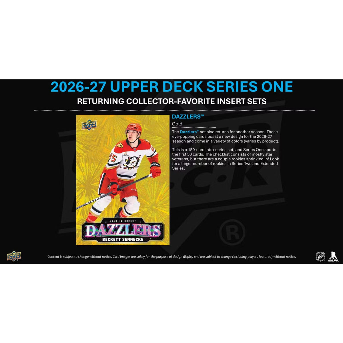 2026-27 Upper Deck Series 1 Hockey Blaster Box