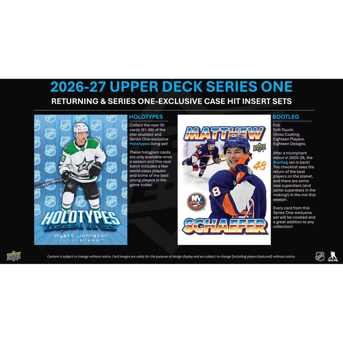2026-27 Upper Deck Series 1 Hockey Blaster Box