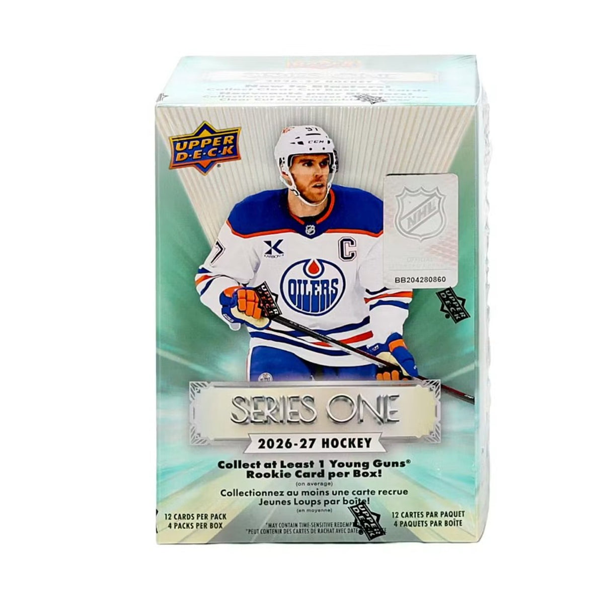 2026-27 Upper Deck Series 1 Hockey Blaster Box