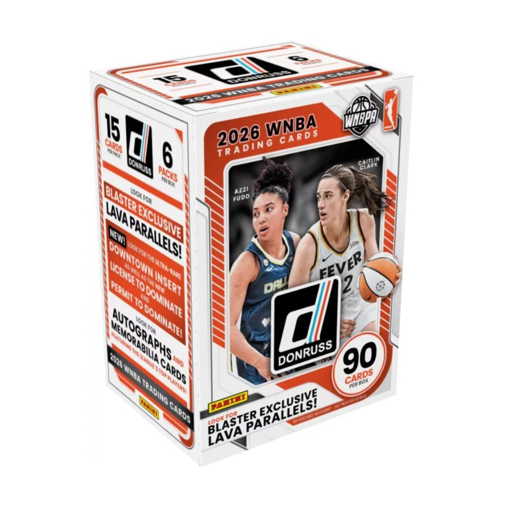 2026 Panini Donruss WNBA Basketball 20-Blaster Box Case – Chase the Ultra-Rare Downtown Inserts
