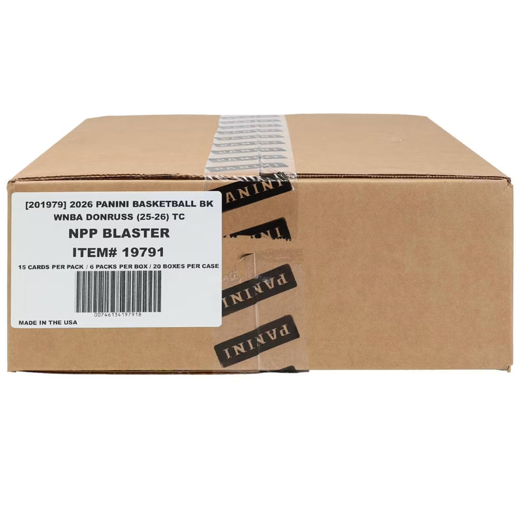 2026 Panini Donruss WNBA Basketball 20-Blaster Box Case – Chase the Ultra-Rare Downtown Inserts