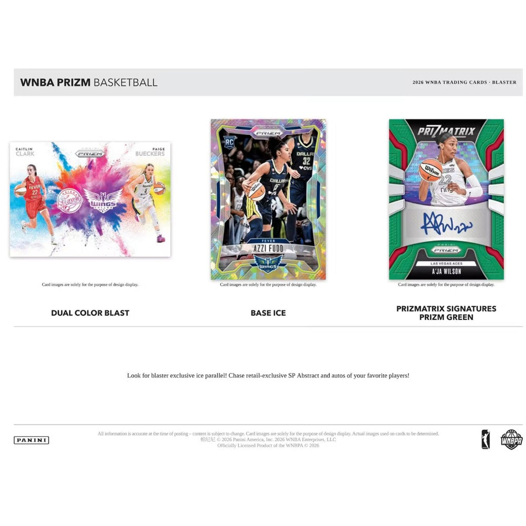 2026 Panini Prizm WNBA Basketball Blaster Box