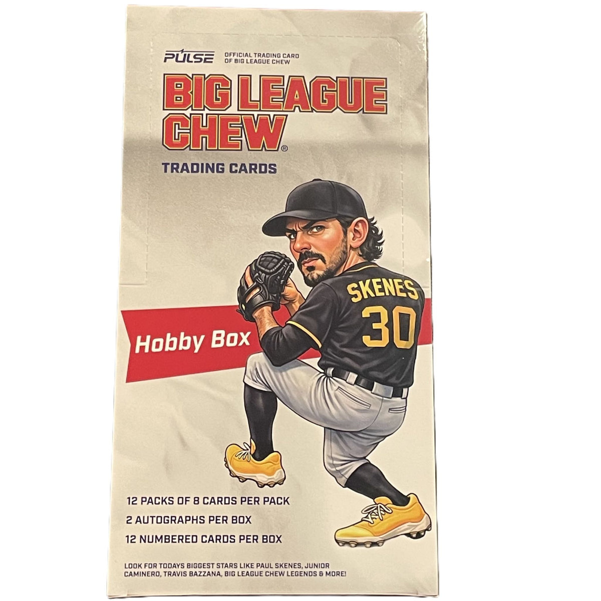 2026 Pulse Big League Chew Baseball Hobby Box - 2 Autographs Per Box, On Average