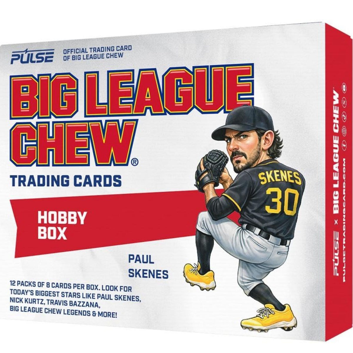 2026 Pulse Big League Chew Baseball Hobby Box - 2 Autographs Per Box, On Average