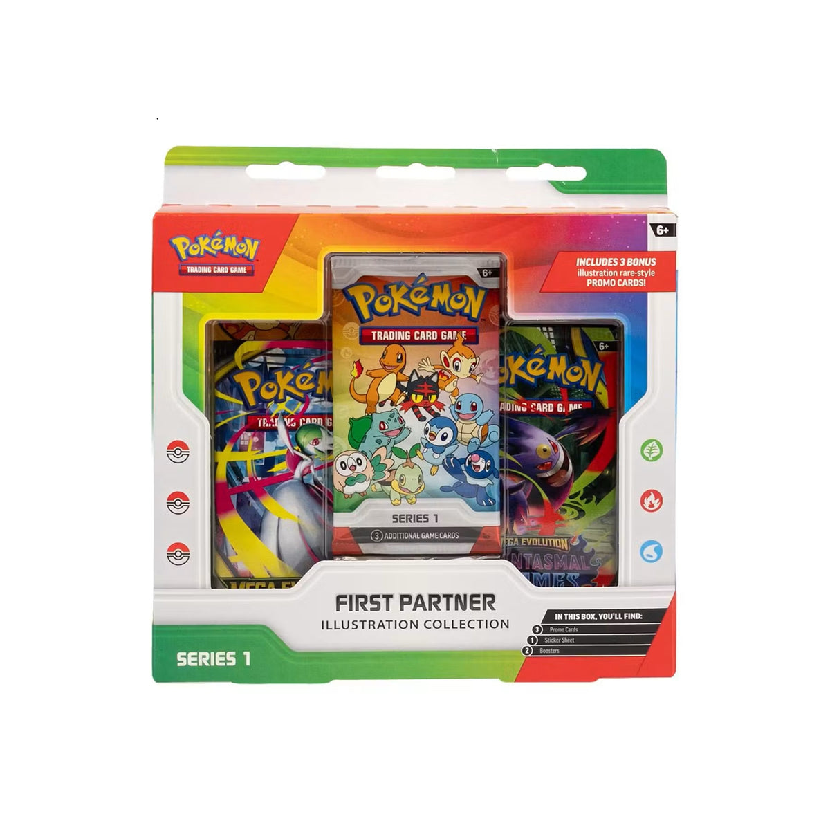 Pokémon First Partner Illustration Collection Series 1 Box